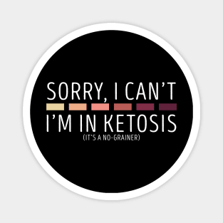 I'm in ketosis Magnet